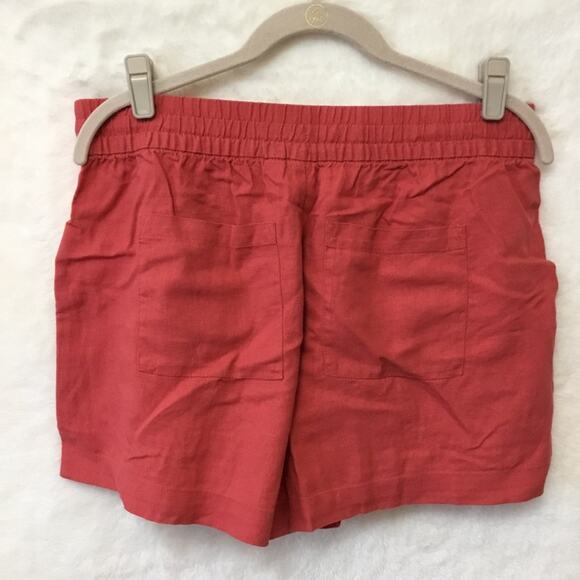GAP Factory Orange Desert Flower Pull-On Utility Shorts - Picture 11 of 14